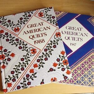Great American Quilts 1988 and 1987 Book Set
